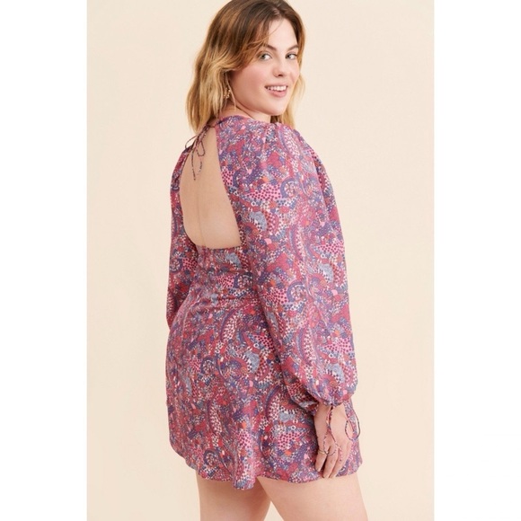 For Love & Lemons FLL Tonya Mini Dress Sz L - Picture 6 of 13